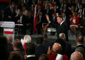 Jaroslaw Kaczynski During Independence Day In Krakow