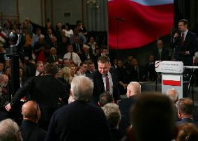 Jaroslaw Kaczynski During Independence Day In Krakow