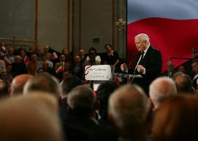 Jaroslaw Kaczynski During Independence Day In Krakow