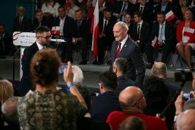 Jaroslaw Kaczynski During Independence Day In Krakow