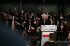 Jaroslaw Kaczynski During Independence Day In Krakow