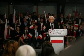 Jaroslaw Kaczynski During Independence Day In Krakow