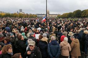 Demonstration Against Anti-Semitism In Paris