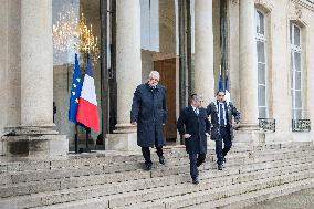 Religious Representatives At The Elysee - Paris