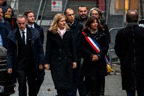 Commemoration Of The November 13 Bataclan Attacks - Paris