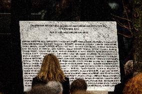 Commemoration Of The November 13 Bataclan Attacks - Paris