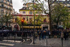 Commemoration Of The November 13 Bataclan Attacks - Paris