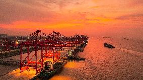 Zhenghe International Wharf Sunset