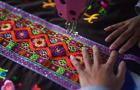 Embroidery Clothing Product in Qiandongnan
