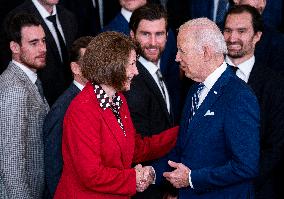 Vegas Golden Knights Honored by Biden at the White House