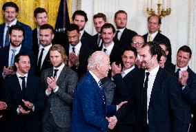 Vegas Golden Knights Honored by Biden at the White House