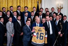 Vegas Golden Knights Honored by Biden at the White House