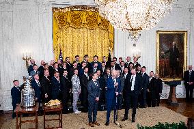 Vegas Golden Knights Honored by Biden at the White House