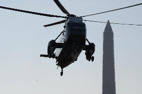 President Biden Hold A White House Arrivals
