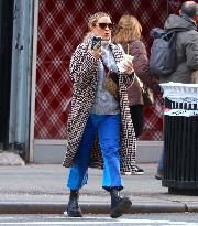 Kate Hudson out in New York