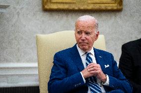 Biden Signs Memorandum On Women's Health Research - Washington