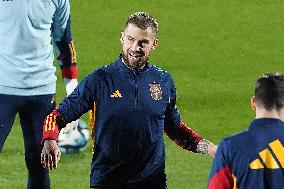 National Football Team Training - Spain