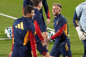 National Football Team Training - Spain