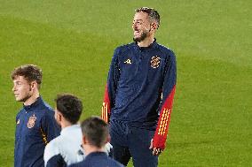 National Football Team Training - Spain