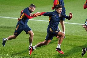 National Football Team Training - Spain