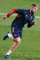 National Football Team Training - Spain