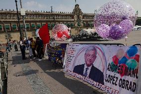 With Music, Food And Dance, Supporters Of Andrés Manuel López Obrador, President Of Mexico, Celebrate His 70th Birthday