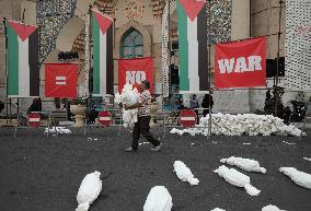 Anti-War Installation In Tehran