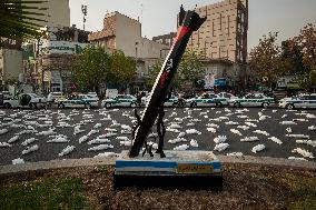 Anti-War Installation In Tehran