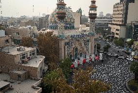 Anti-War Installation In Tehran