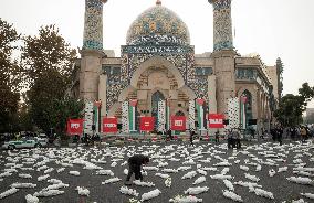 Anti-War Installation In Tehran