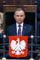 First Session Of The Parliament Of The 10th Term In Poland