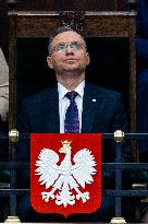 First Session Of The Parliament Of The 10th Term In Poland