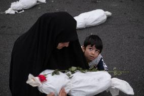 Anti-War Installation In Tehran