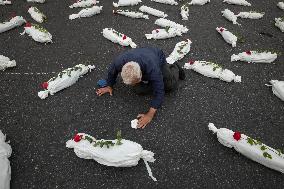 Anti-War Installation In Tehran