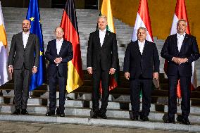 German Chancellor Scholz Hosts Gathering with some European Leaders