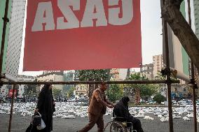 Anti-War Installation In Tehran