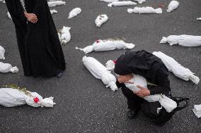 Anti-War Installation In Tehran