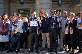 Judges And Magistrates Rally Against The Amnesty Law - Seville