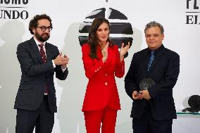 Queen Letizia at the 21st edition of International Journalism Awards of El Mundo - Madrid