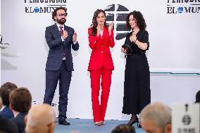 Queen Letizia at the 21st edition of International Journalism Awards of El Mundo - Madrid