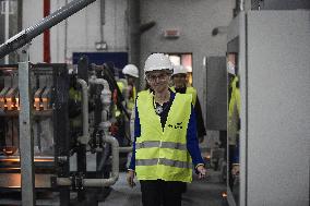 Inauguration Of Eramet Group Battery Recycling Plant - Trappes