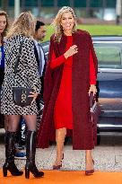 Queen Maxima At Schuldenlabnl Anniversary Meeting - The Hague