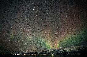 Northern Lights Over Norwegian Skies