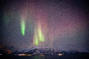 Northern Lights Over Norwegian Skies