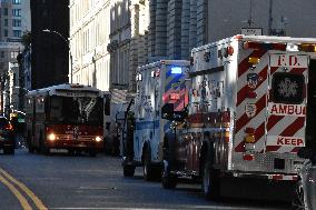 Suspicious White Powder Evacuates One Center Street In Manhattan