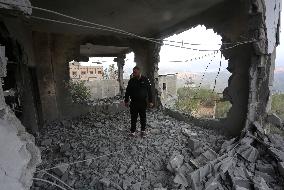 MIDEAST-NABLUS-CLASHES-DAMAGE