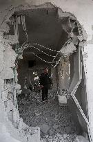 MIDEAST-NABLUS-CLASHES-DAMAGE