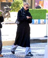 Lila Grace Moss out in New York