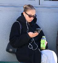 Lila Grace Moss out in New York