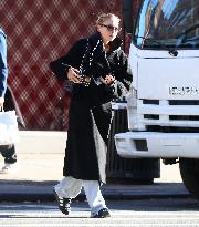 Lila Grace Moss out in New York